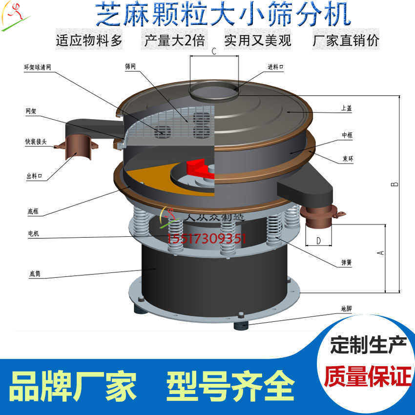 芝麻筛分机主图7